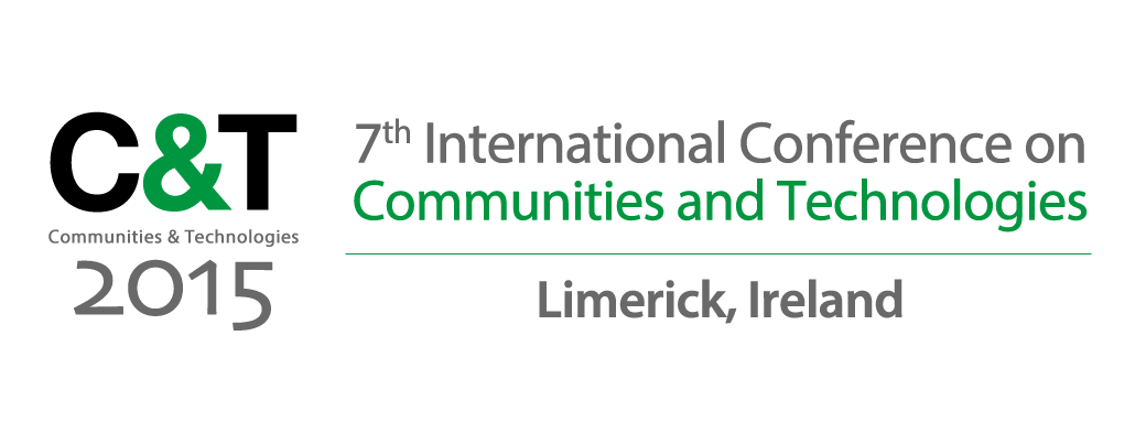 7th International Conference on Communities and Technologies - Limerick, Ireland